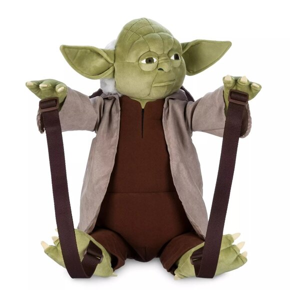 Disney Yoda Plush Backpack – Star Wars NWT - Picture 2 of 4